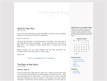 Tablet Screenshot of bandblog.lcpabands.org